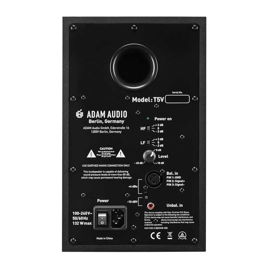 ADAM AUDIO T5V スタジオモニター　美品 Amazon | Adam Audio T5V スタジオモニタースピーカー 強力な